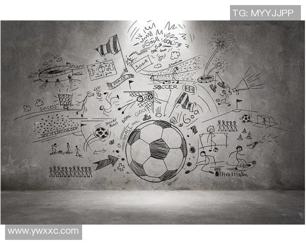 简单绘画风格呈现足球明星背景图的创意设计与艺术表达